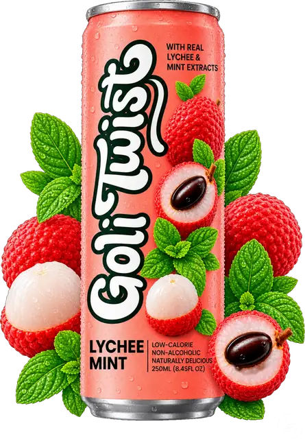 Lychee Mint can